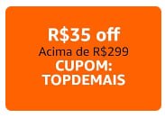 Ganhe R$35 off em compras a partir de R$299