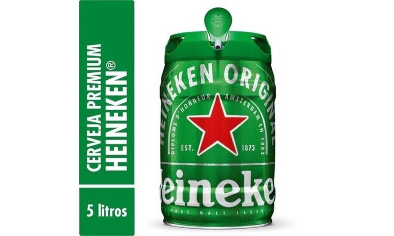 Cerveja Premium 5L Barril Heineken