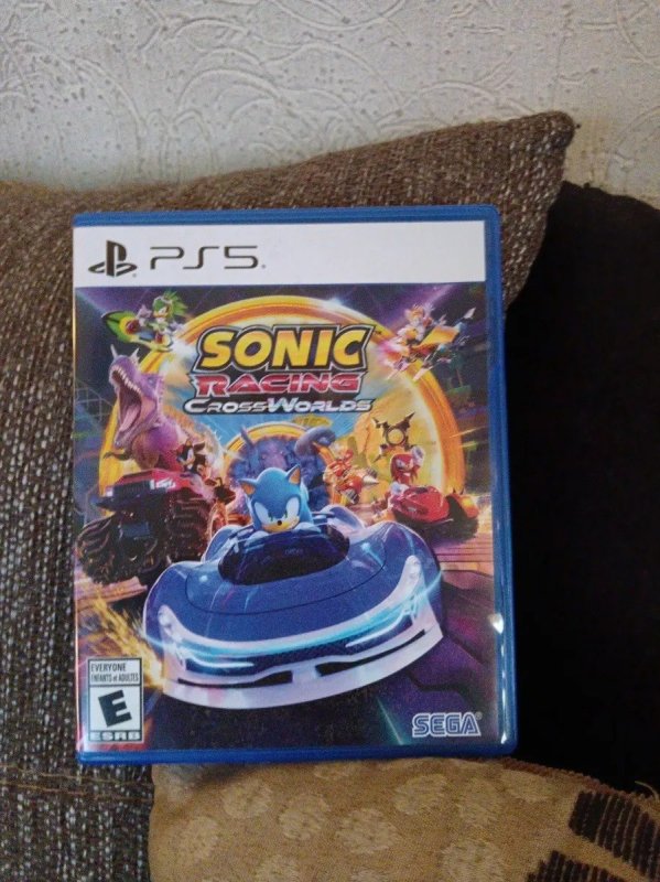 Jogo Sonic Racing Crossworlds Launch Edition Ps5 Fisico + Frete Grátis