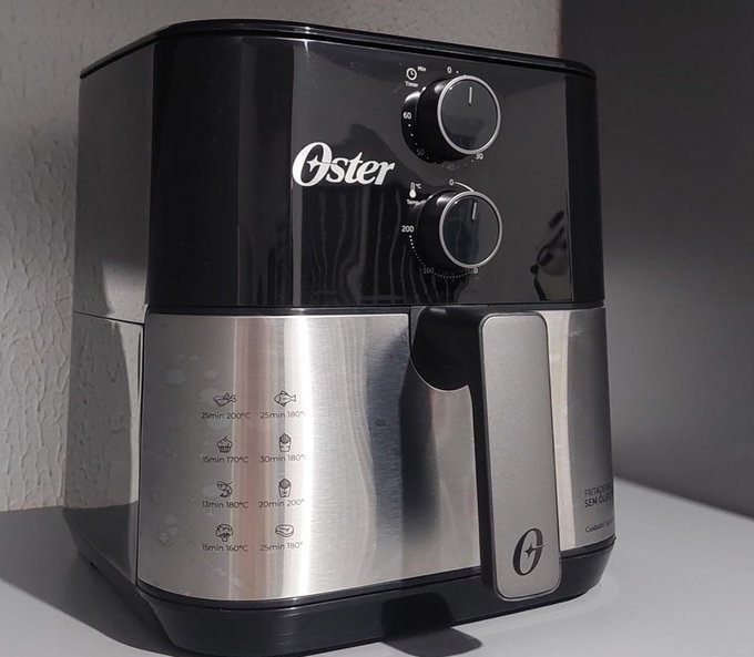 Oster OFRT520 - Fritadeira Sem Óleo, 220V + Frete Grátis