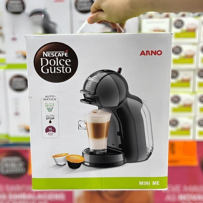 Cafeteira Nescafé Dolce Gusto Mini Me Preta 110v + Frete Grátis