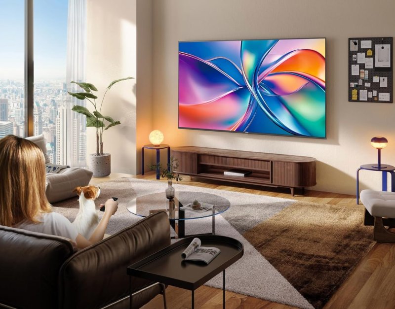 Smart Tv UHD 4K Qled 50" Polegadas 50Q6QV com HDR10+ Hisense