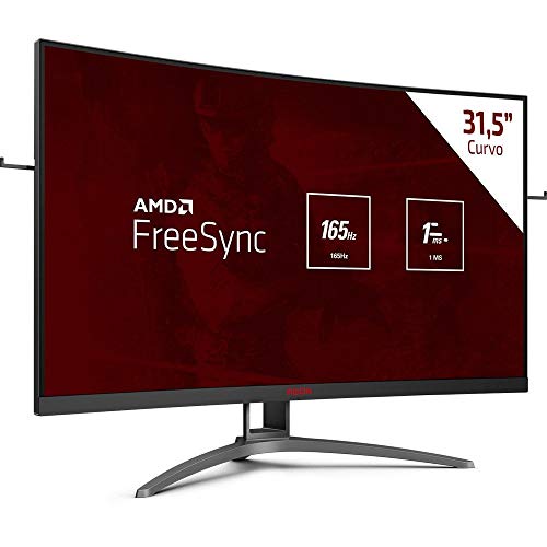 Monitor AOC Agon 32" Curvo 165Hz 1ms
