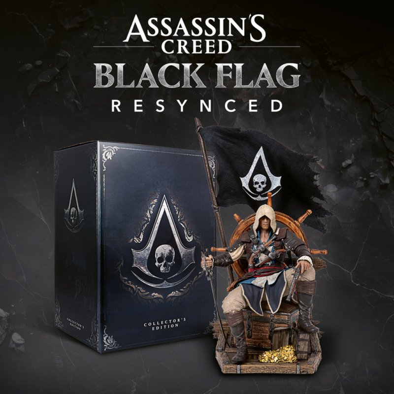 Edição de Colecionador Assassin's Creed Black Flag Resynced