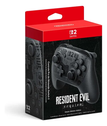Switch 2 Pro Controller Resident Evil Edition