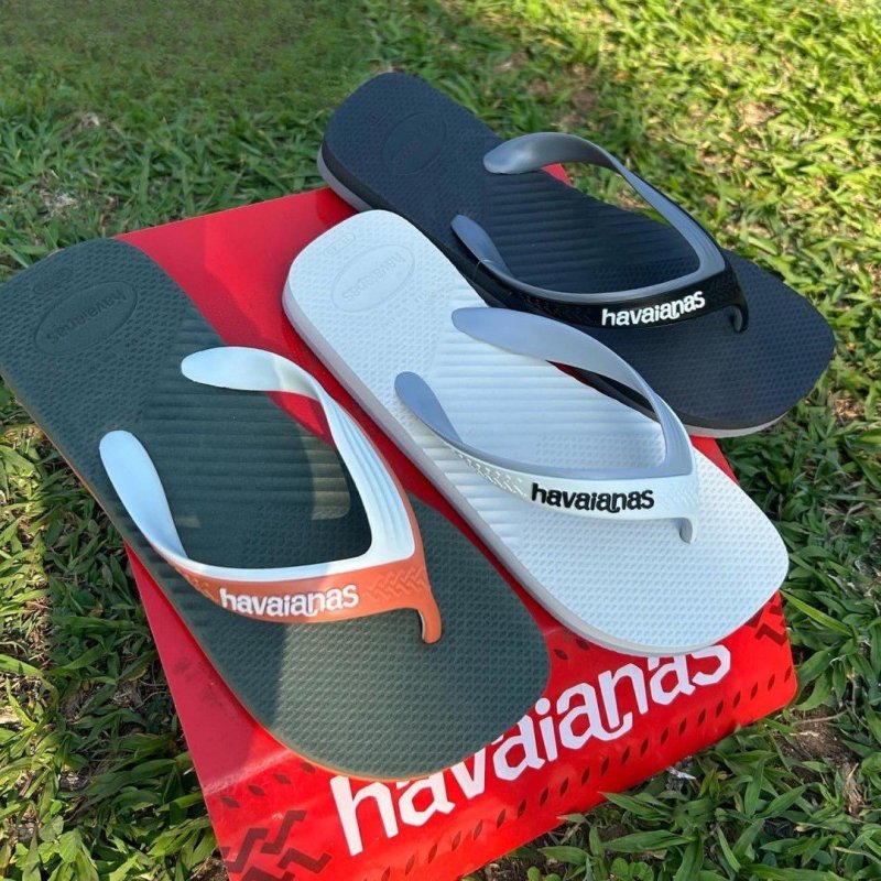 Chinelo Havaianas Dual Tiras Largas