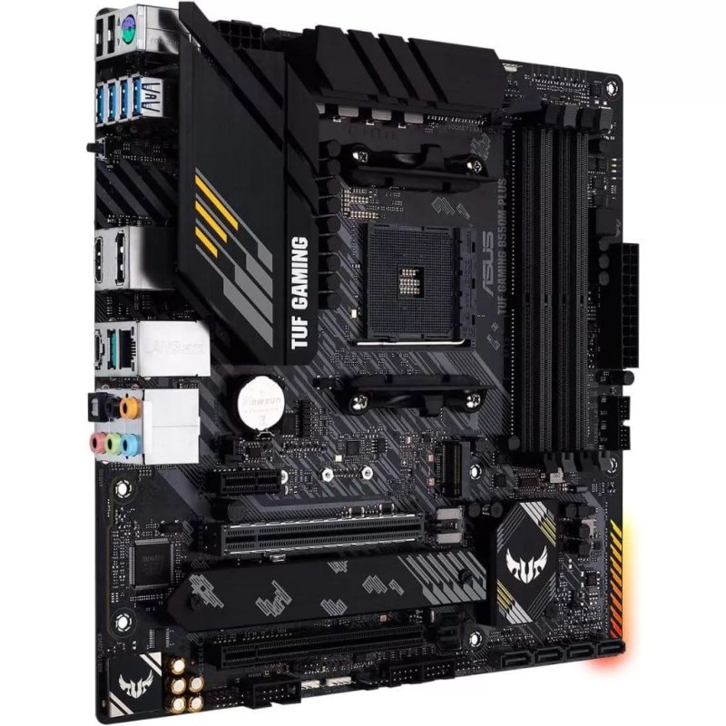 Placa-mãe Asus P/amd Am4 B550m-plus Tuf Gaming 4xddr4 Matx