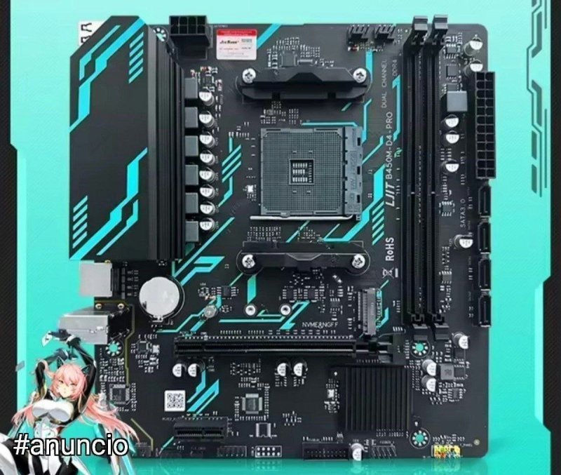 Placa mãe B450M D4 PRO Jieshuo