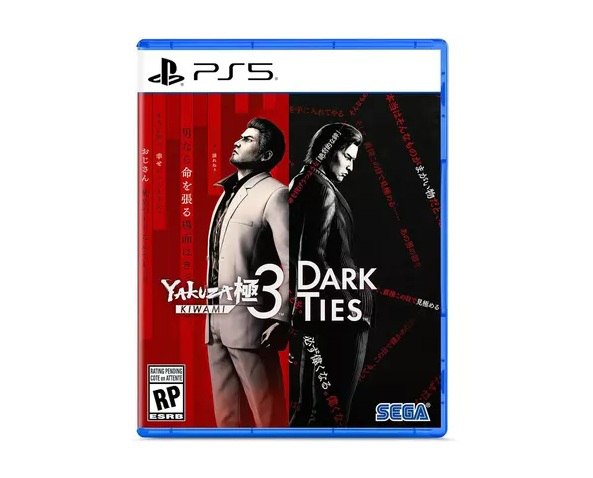Jogo Yakuza Kiwami 3 & Dark Ties, Mídia Física, PS5