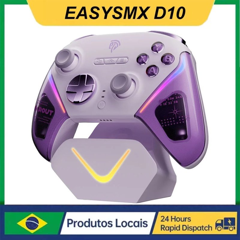 EasySmx D10 com Dock de Carregamento RGB