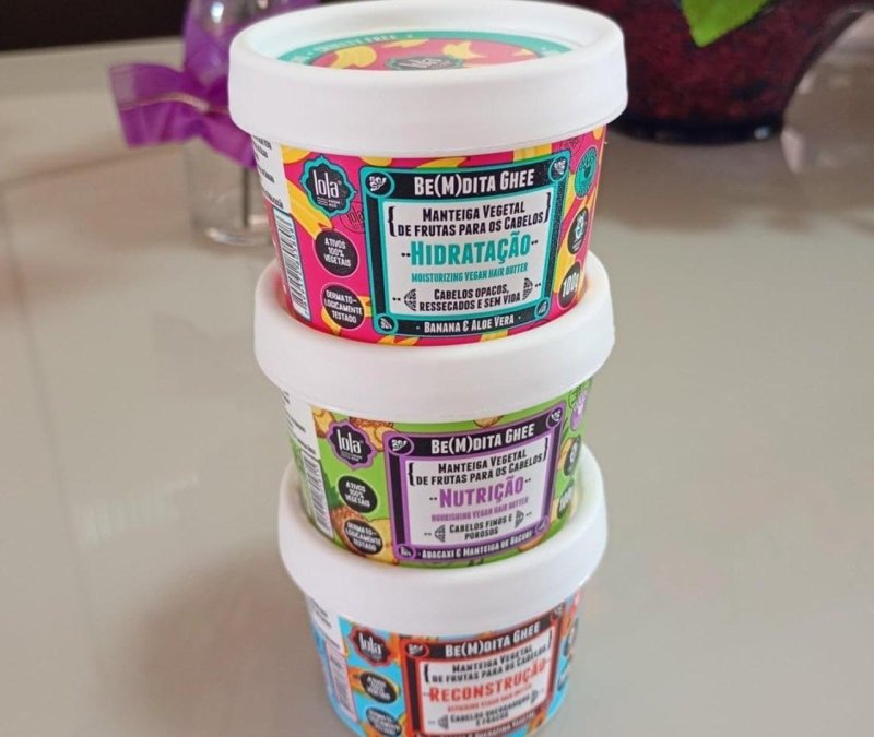 Kit Cronograma Capilar Be(m) dita Ghee 3 Produtos Lola Cosmetics