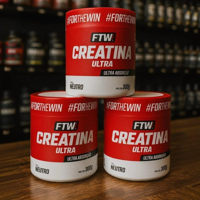Creatina Ultra 300g Pote - FTW