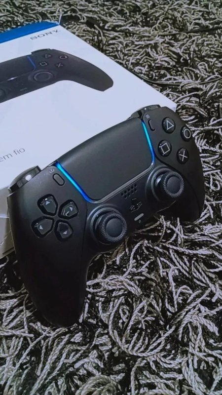 Controle Joystick Sem Fio Sony PlayStation 5 DualSense Midnight Black + Frete Grátis