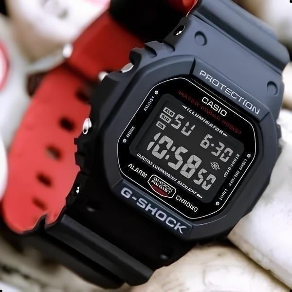 Relógio Casio G-shock Masculino Digital Dw-5600uhr-1dr + Frete Grátis