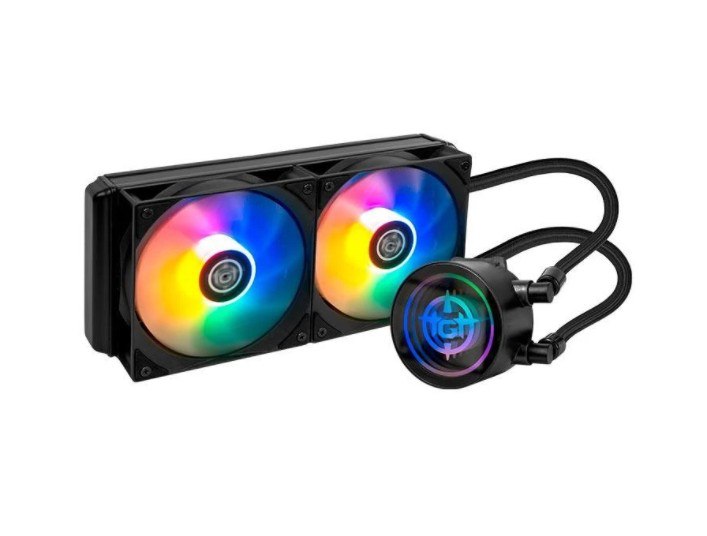 Water Cooler TGT Spartel V2, Rainbow, 240mm, Preto