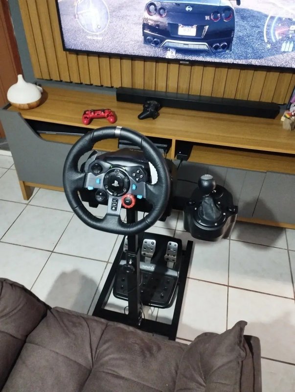 Suporte Cockpit Para Volante Logitech G27 G29 Simulador