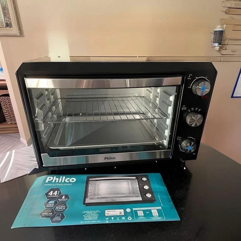 Forno Elétrico Philco PFE44P Dupla Resistência 44L 127V
