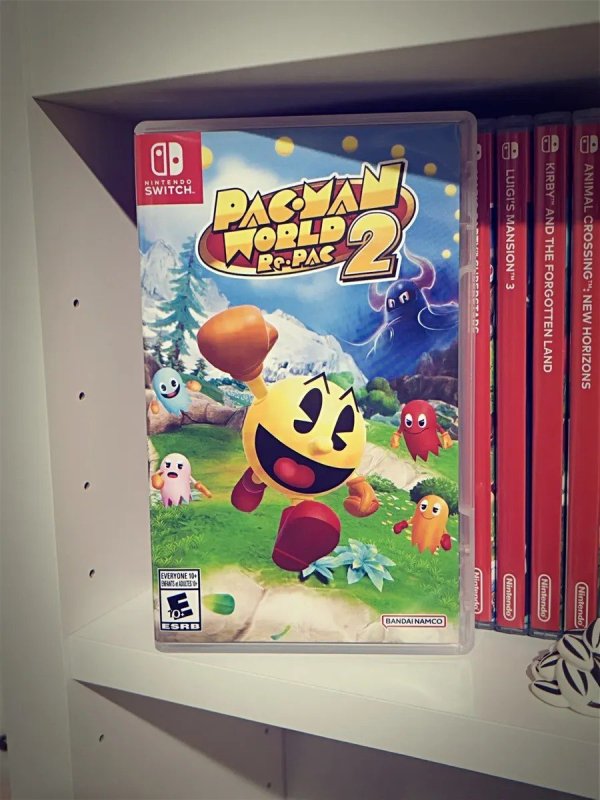 Pac-Man World 2 Re-Pac Nintendo Switch Mídia Física Aventura Bandai Namco + Frete Grátis