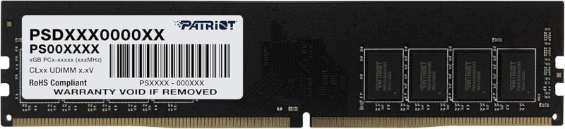 Memória Patriot 16GB DDR4 Signature Line 3200MHz PSD416G320081