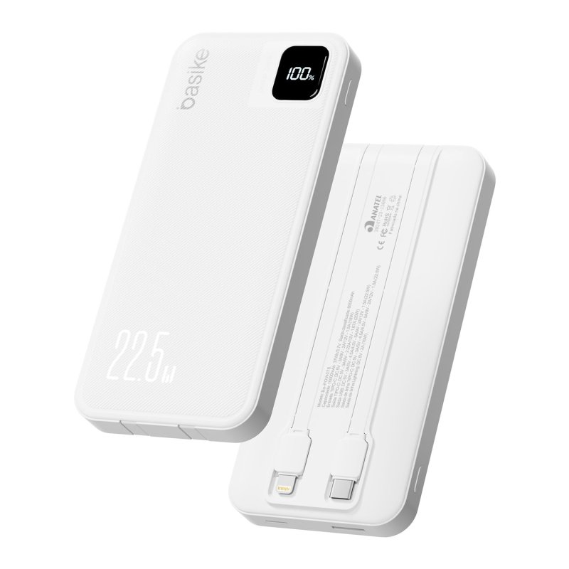 Basike Power Bank, Carregador Portátil Universal 10000mAh