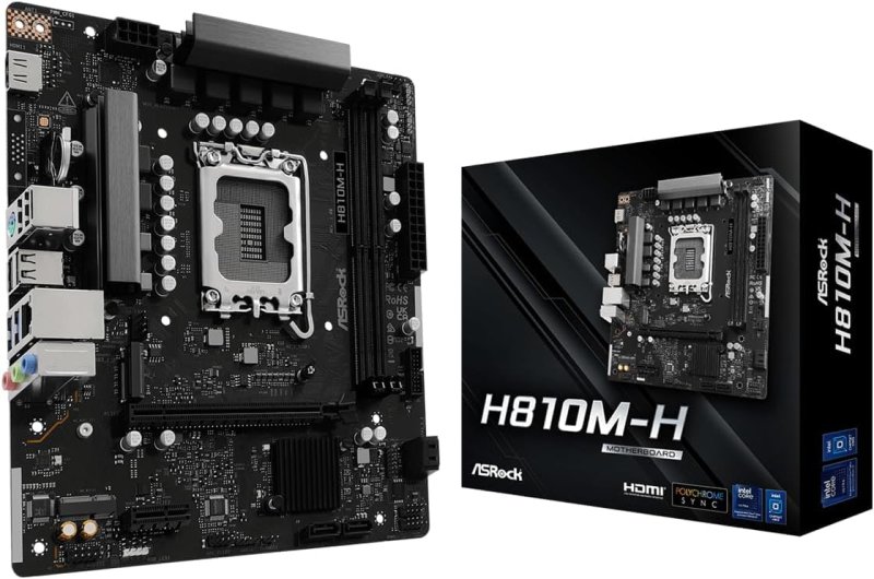 ASRock Placa-mãe H810M-H LGA1851