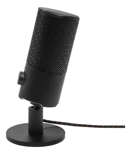 Microfone Jbl Quantum Stream Condensador Duplo Com Fio E Led Cor Preto JBLQSTREAMBLK