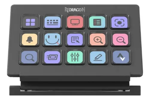 Streamcraft Redragon Ss550 cor preta