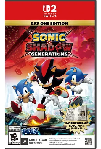 Sonic x Shadow Generations Standard (Físico)