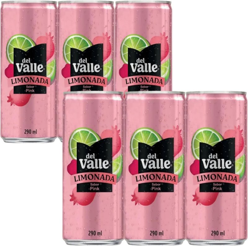 Del Valle Limonada Pink LT 290ml