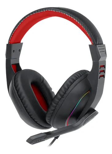 Headset Gamer Redragon Ares Rgb Preto Preto