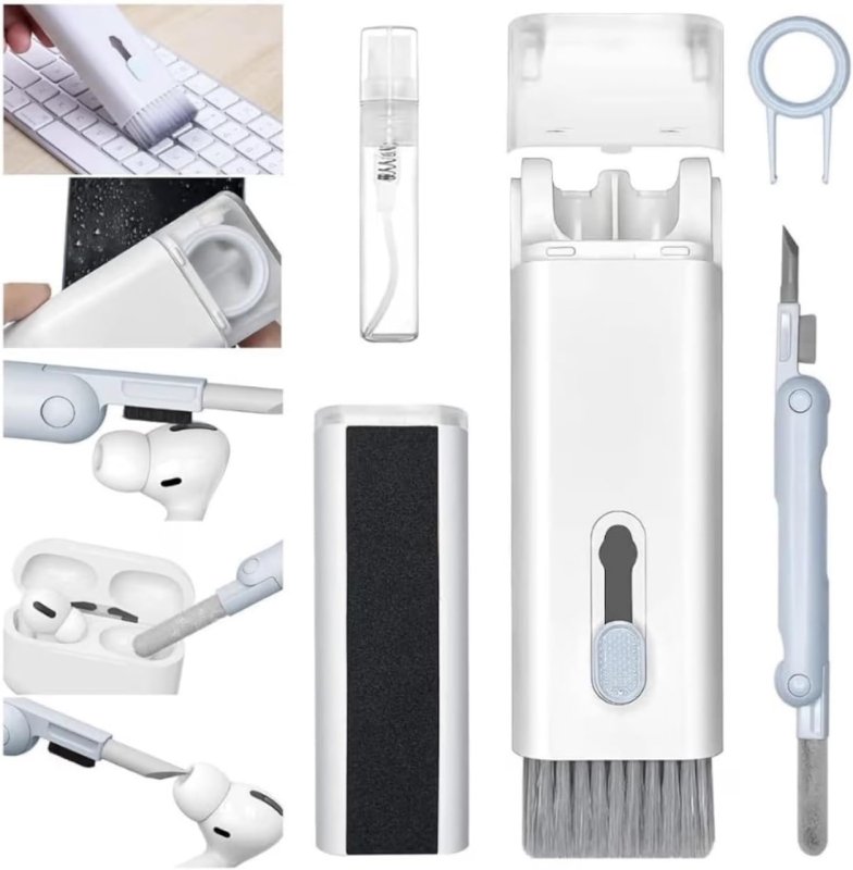 Kit de Limpeza Eletrônicos 7 em 1