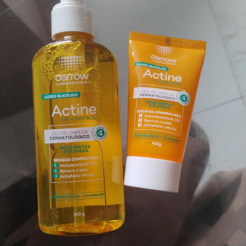 Darrow Actine Oil Control Kit Gel de Limpeza Dermatológico Facial