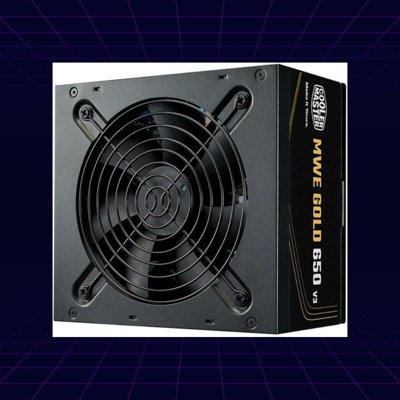 Fonte Cooler Master MWE Gold 650 V3 ATX 3.1