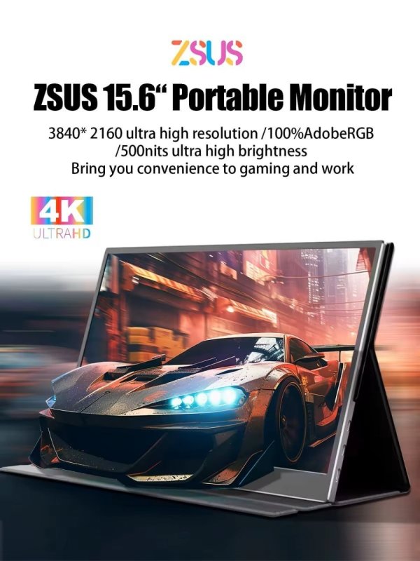 Monitor Portátil ZSUS 16 Polegadas 16:10 (1920*1200px)