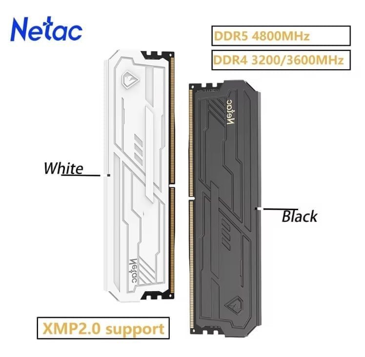 Memoria RAM DDR4 Netac 2x8GB (16GB) 3200MHz