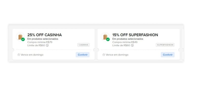 NOVOS CUPONS NO MERCADO LIVRE PARA ITENS SELECIONADOS