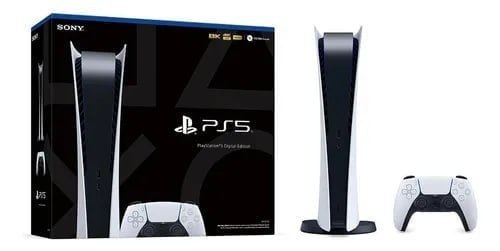 Playstation 5 Sony 825gb + 1 Controle Sem Fio Digital Cor Branco (PARCELADO)