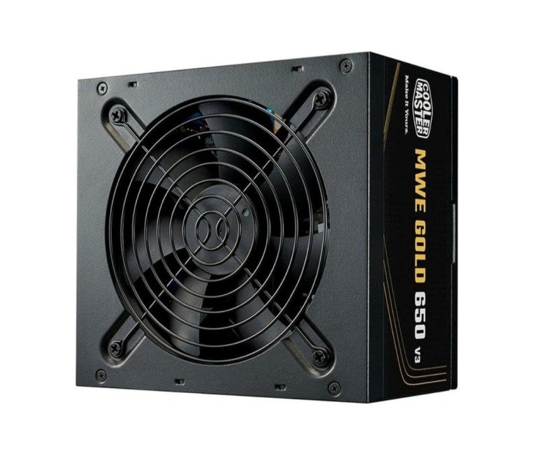 FONTE COOLER MASTER ATX 3.1 650W MWE GOLD 650 V3, Preto