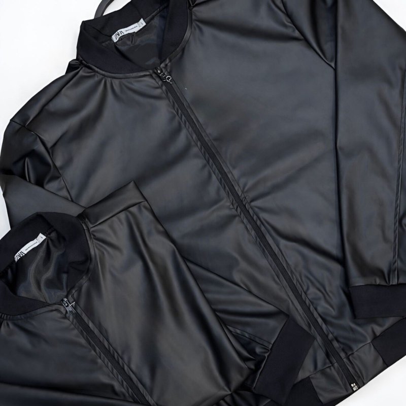Jaqueta Bomber Courino Masculina Com Zíper E Bolso + Frete Grátis
