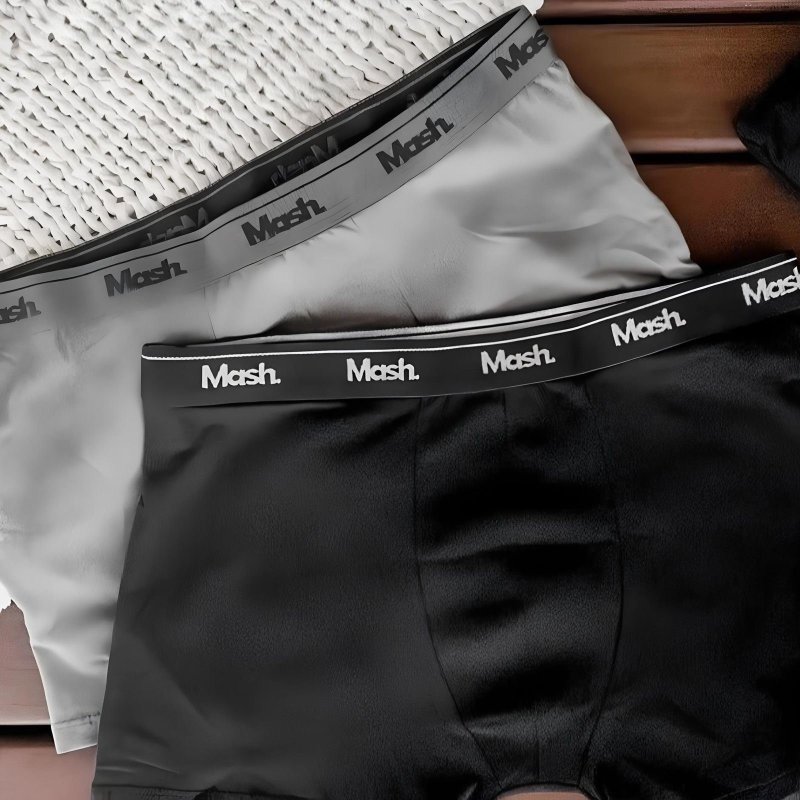 Kit com 4 Cuecas Boxer Algodão Mash