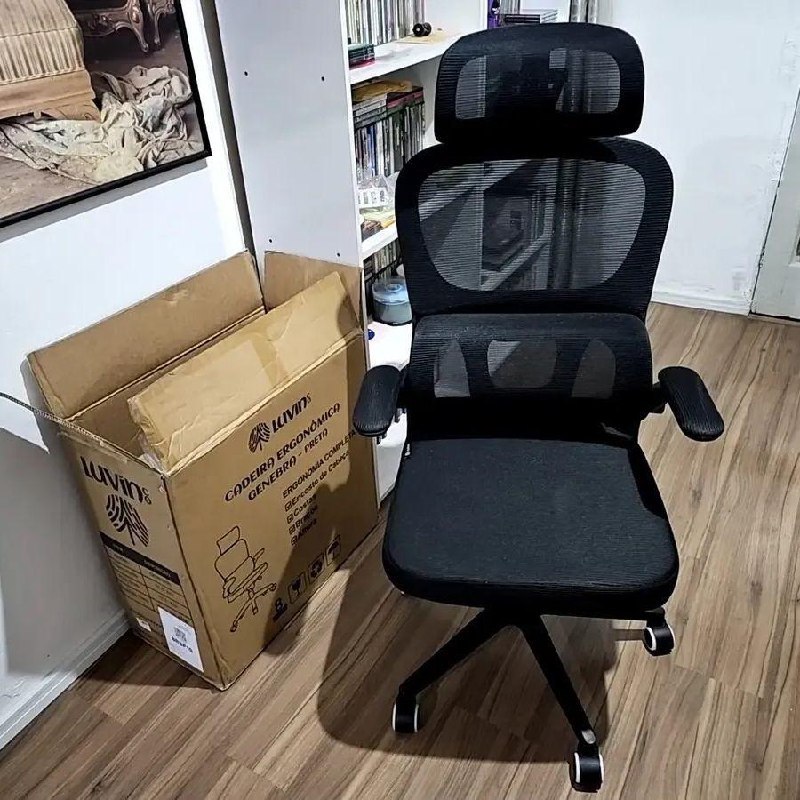 Cadeira Escritório Ergonômica Genebra B500 Luvinco