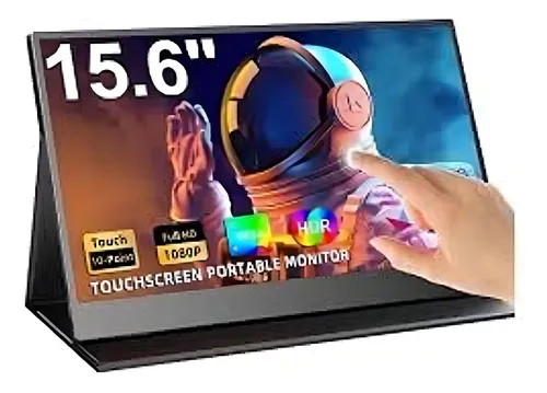 Monitor Portátil Touch Screen Gamer 15.6 Full HD 100% RGB IPS