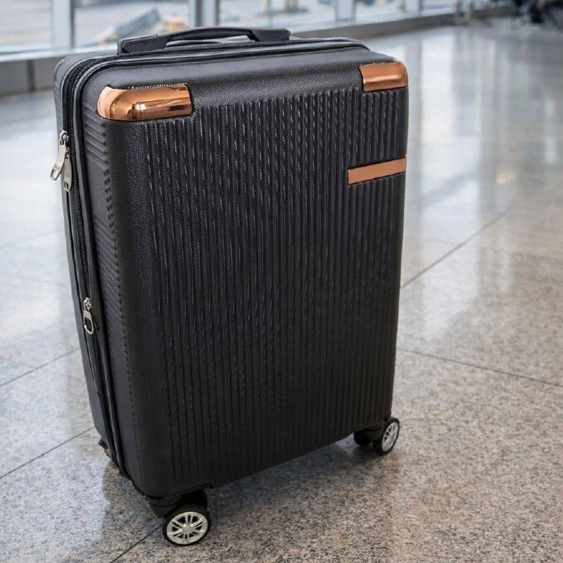 Mala De Viagem Rígida De Bordo 10kg Rodas 360° + Frete Grátis