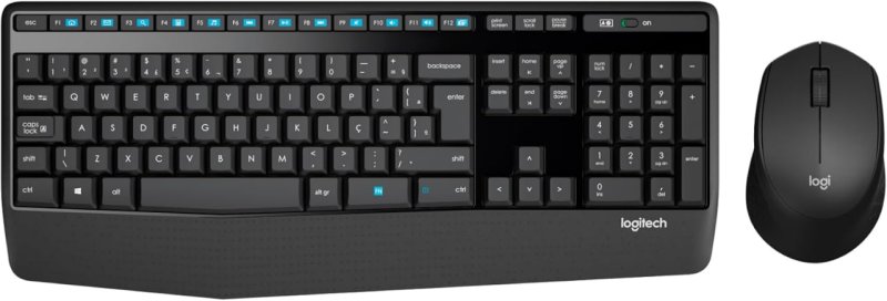 Combo Teclado e Mouse sem fio Logitech MK345