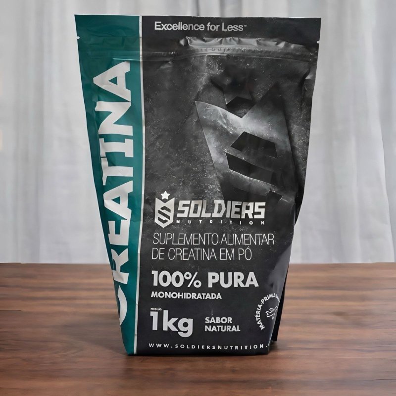 Creatina Soldiers Nutrition 100% Pura 1kg