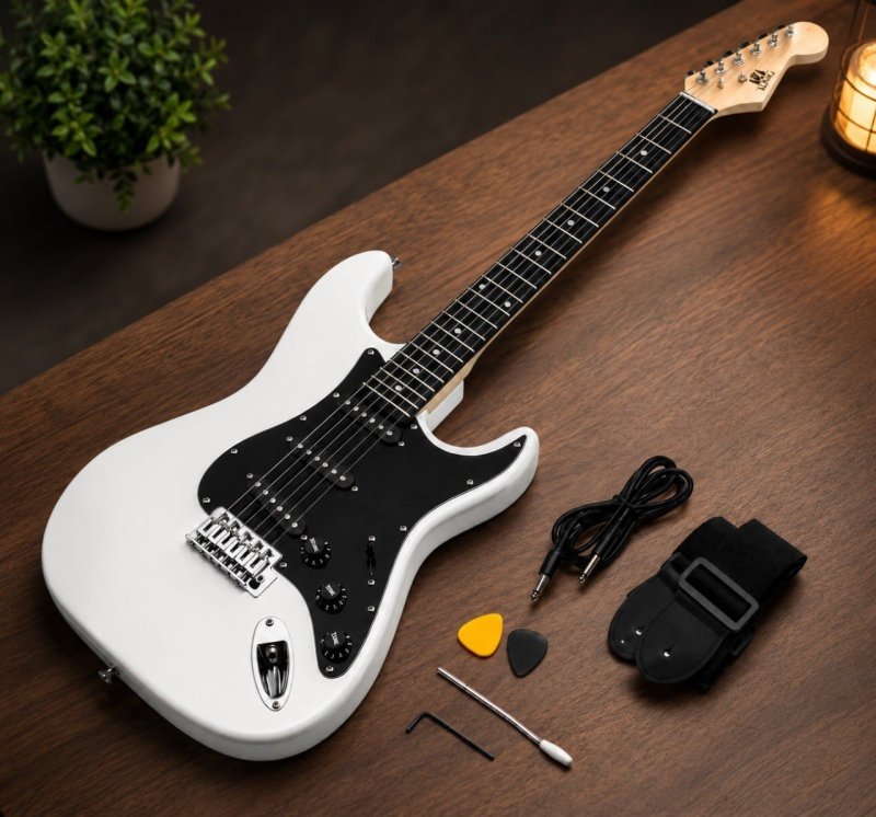 Guitarra Elétrica Konig St Stratocaster Brilhante 6c