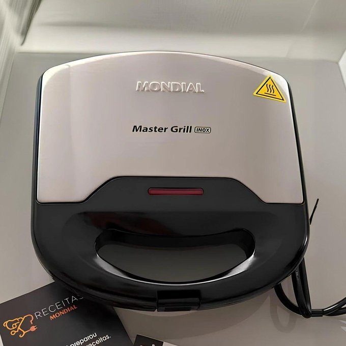 Sanduicheira Master Grill Mondial Inox S-20 110v 60hz