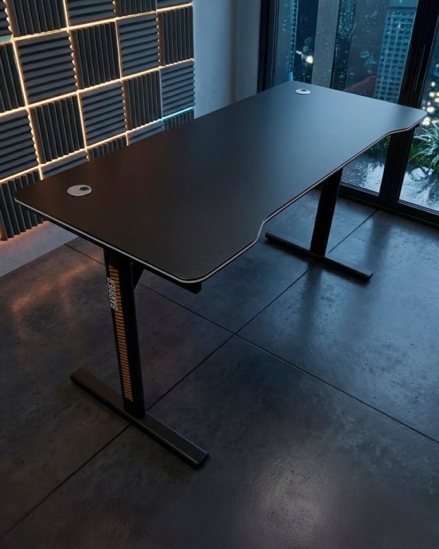 Mesa Gamer Tgt Barrier, Preto, Tgt-brr-bk01