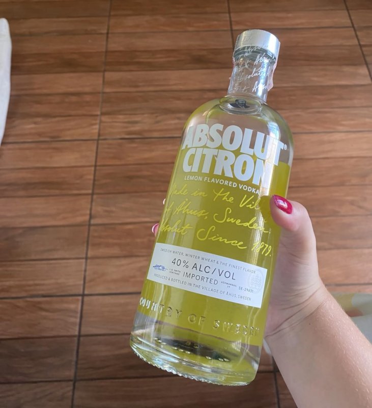 Absolut Vodka Citron 750ml