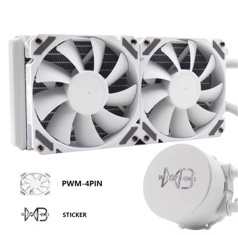 Water cooler Wovibo 240mm White